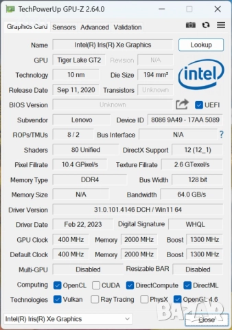 Таблет и Лаптоп 2в1 laptop Lenovo ThinkPad L13 Yoga Gen 2 i5-1135G7 /RAM 8GB/SSD 256GB / Win11 Pro, снимка 15 - Лаптопи за работа - 52641004