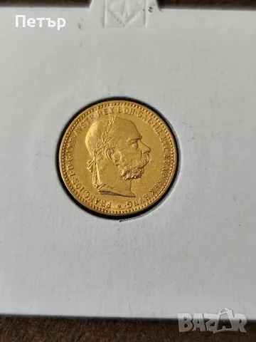 10 златни корони Австрия, снимка 2 - Нумизматика и бонистика - 50105771