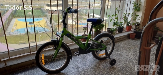 Детско колело с предпазни колелца, снимка 2 - Велосипеди - 53493401
