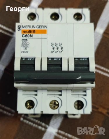 Автоматичени  прекъсвачи трифазни и монофазни, снимка 4 - Друга електроника - 51154273