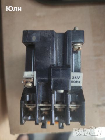 Контактор 24V Telemecanique, контактор с термична защита, снимка 3 - Резервни части за машини - 45237607