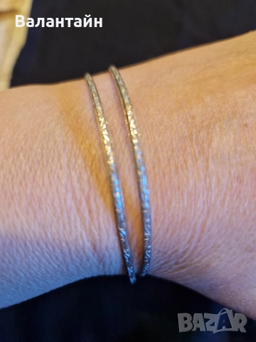 Твърди Сребърни гривни 