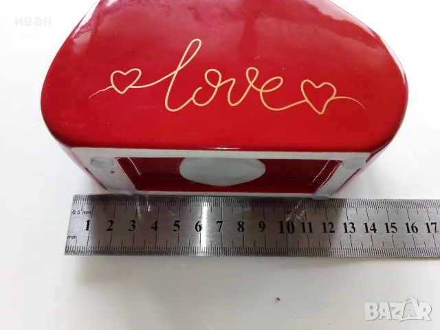 Керамична касичка сърце, снимка 4 - Колекции - 49608361