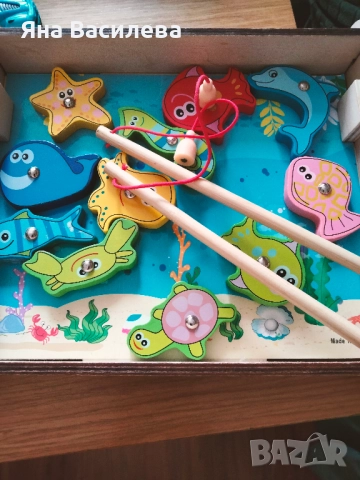 Детска игра - магнитен риболов