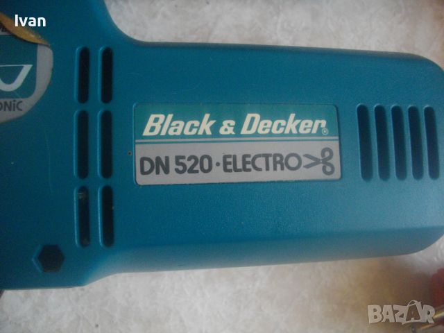 Black Decker-West Germany-Оригинална Ел. Ножица 150 Вата-Като Нова-Старо Качество-Реже Ламарина/Плат, снимка 5 - Други инструменти - 45092543