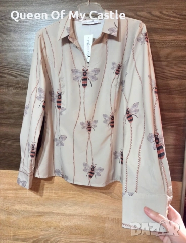 Разкошна дамска риза, снимка 2 - Ризи - 53978626