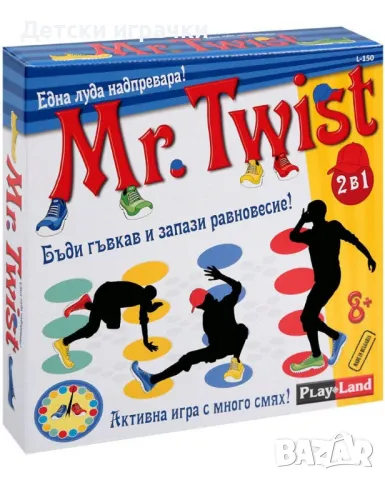  Настолна игра Туистър Mr.Twist 8+ , снимка 1 - Игри и пъзели - 48971127