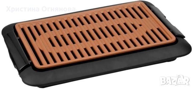 Скара Voltz\Rosberg Premium V51015D 1250W, 23x36см., Незалепващо покритие, снимка 4 - Скари - 52687543