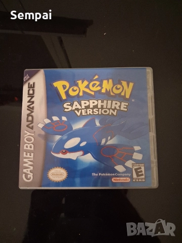 Pokémon Sapphire Version за Game Boy Advance
