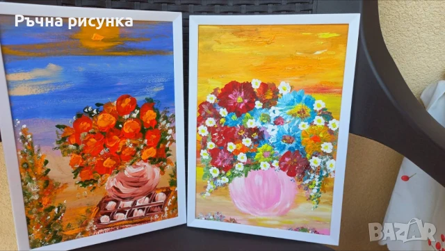 Нови авторски картини на статив с цени от 30лв, снимка 15 - Картини - 33144300