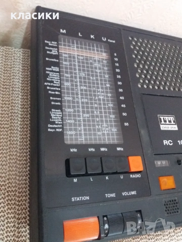 Радиокасетофон ITT Shaub Lorenz., снимка 4 - Радиокасетофони, транзистори - 53534605
