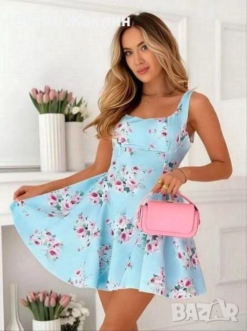 Дамски рокли с панделка , снимка 7 - Рокли - 54056319