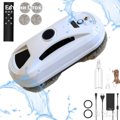 Интелигентен робот за почистване на прозорци 2800Pa DualPad, снимка 3 - Други - 52475085