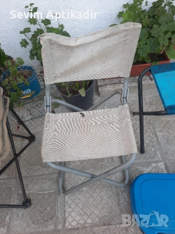 Сгъваеми столове , снимка 2 - Къмпинг мебели - 51096463