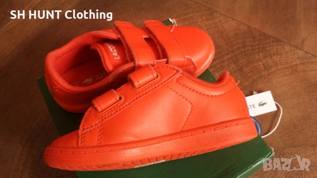 LACOSTE Carnaby Evo5 размер EUR 23 детски обувки 52-13-S, снимка 7 - Детски маратонки - 53047316