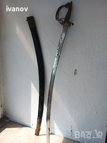 Сабя с кания , снимка 5 - Антикварни и старинни предмети - 54164093