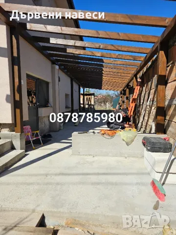 ремонт на покриви Дървени навеси , снимка 13 - Ремонти на покриви - 48634620