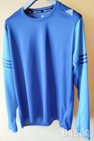 бързосъхнеща блуза с дълъг ръкав- Adidas- Runing- Climalite- Respons