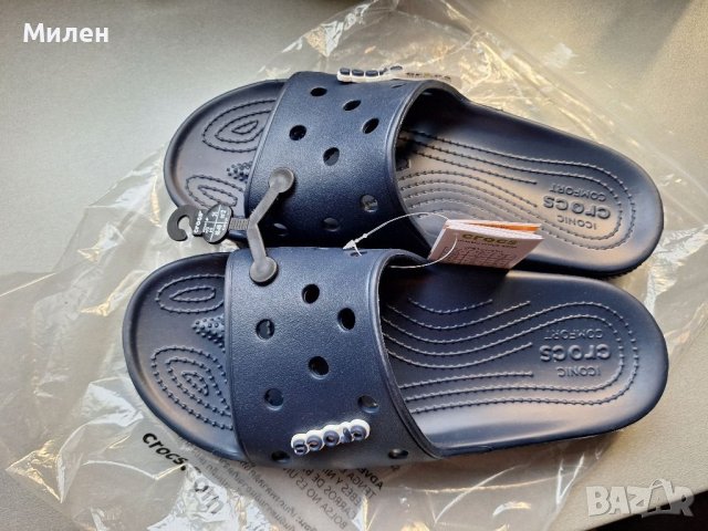 CROCS оригинални чехли - номер 47-48, снимка 1 - Мъжки чехли - 46437074