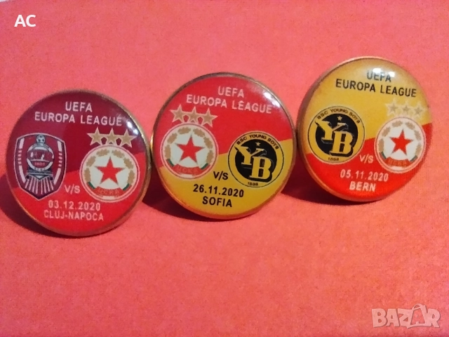 Значка ЦСКА, снимка 2 - Футбол - 52367653