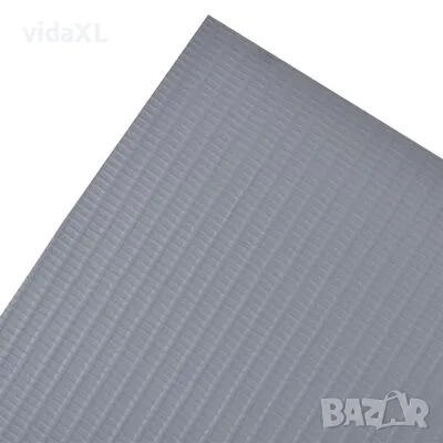 vidaXL Градински параван за уединение, PVC, 70x0,19 м, светлосив(SKU:41619), снимка 4 - Други - 49205152