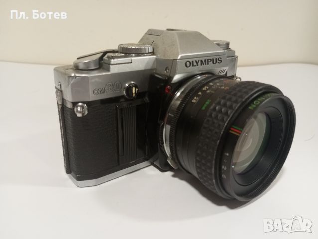 Фотоапарат Olympus OM 30, снимка 6 - Фотоапарати - 45658326