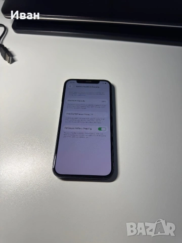 Apple iPhone 12 64GB Midnight Black – Много добро състояние, снимка 6 - Apple iPhone - 53492942