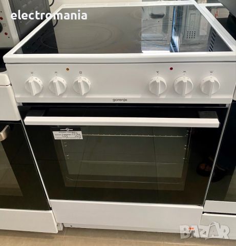 готварска печка с керамични котлони ,Gorenje’ EC8617WB, снимка 1 - Печки, фурни - 46096135