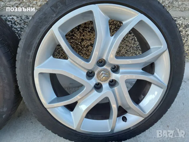 19" Оригинални алуминиеви джанти за Ситроен Ц5 Citroen C5 2008+ 5x108, снимка 5 - Гуми и джанти - 47059489