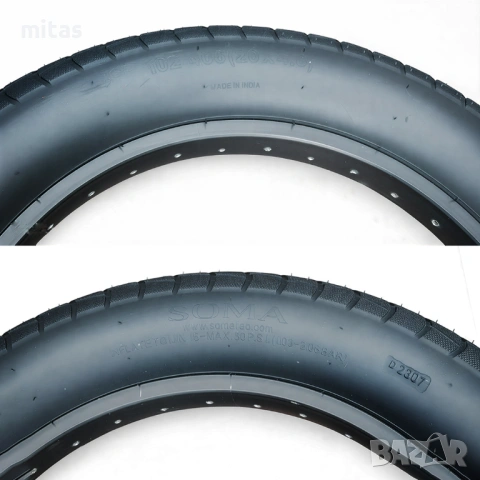 Външни и вътрешни гуми SPEED CITY за ФАТБАЙК велосипед - 20x4.0/26x4.0, снимка 7 - Части за велосипеди - 50451132