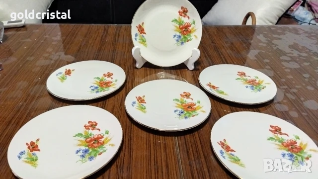 Стар английски костен порцелан чинии 