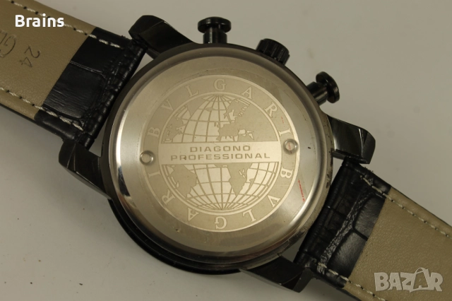 Мъжки Ръчен Хронограф BVLGARI Automatic НОВ, снимка 6 - Мъжки - 52627996