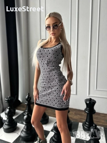 Дамска Рокля - Плетиво 🤍MIU MIU 