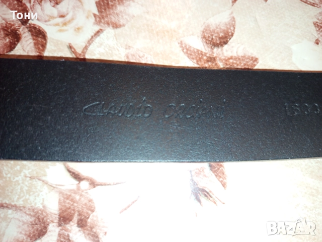 CLAUDIO ORCIANI Нов Италиански Мъжки Колан от Естествена Кожа 115см., снимка 5 - Колани - 52675776