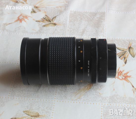 Обектив Tokina 200mm 1:3.5 за Canon FD, снимка 9 - Обективи и филтри - 45775869