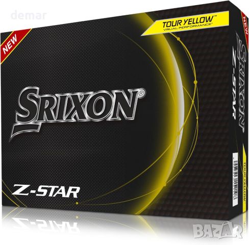 Топки за голф Srixon Z Star 8, Премиум голф аксесоари, 4х3 броя, жълти, снимка 1 - Голф - 45175147