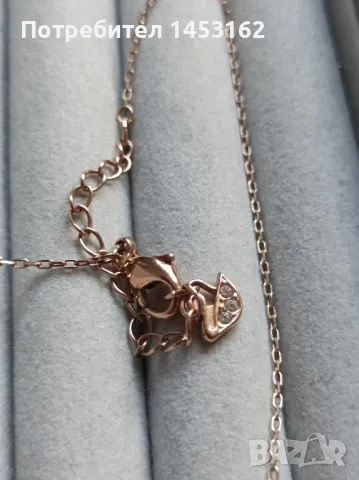 Колие Сваровски , снимка 3 - Колиета, медальони, синджири - 49804906