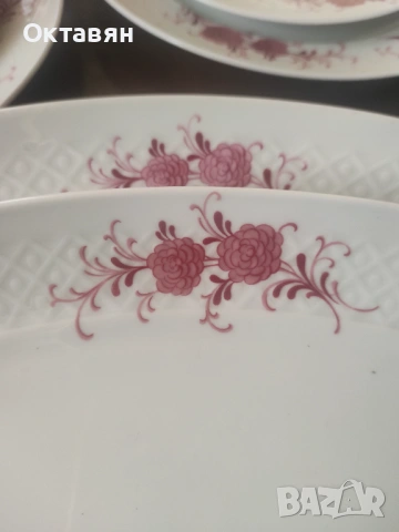 Порцеланов сервиз за чай,плато, снимка 7 - Сервизи - 53335045