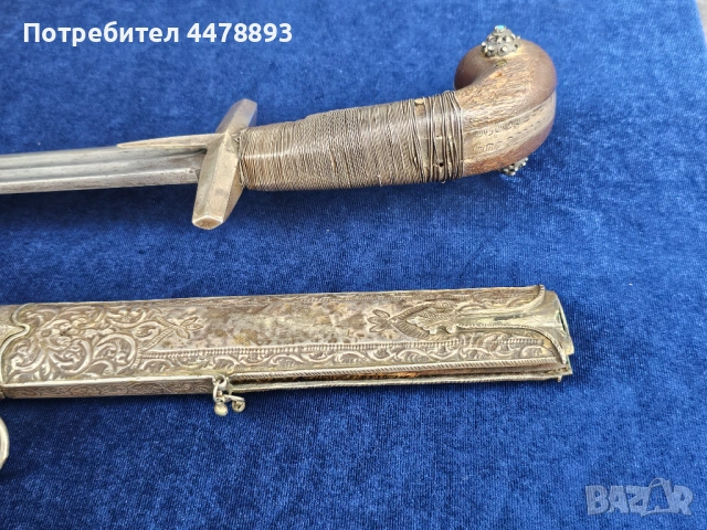 Турска Османски сабя Шамшир , снимка 12 - Антикварни и старинни предмети - 53160592