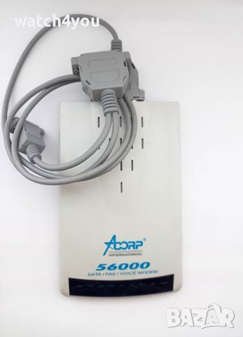 МОДЕМ ACORP 56000bps Fax Modem Modem Acorp Intern., снимка 1 - Рутери - 45962557