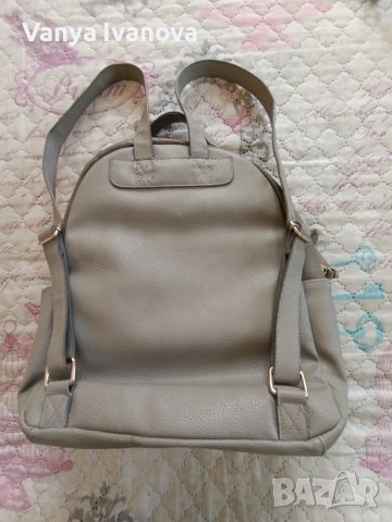 Accessorize голяма сива раница , снимка 3 - Раници - 50734330