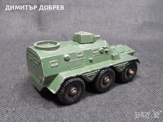 СТАРА РЕТРО МЕТАЛНА КОЛИЧКА LESNEY MATCHBOX ENGLAND SARACEN PERSONNEL CARRIER, снимка 4 - Колекции - 46291348