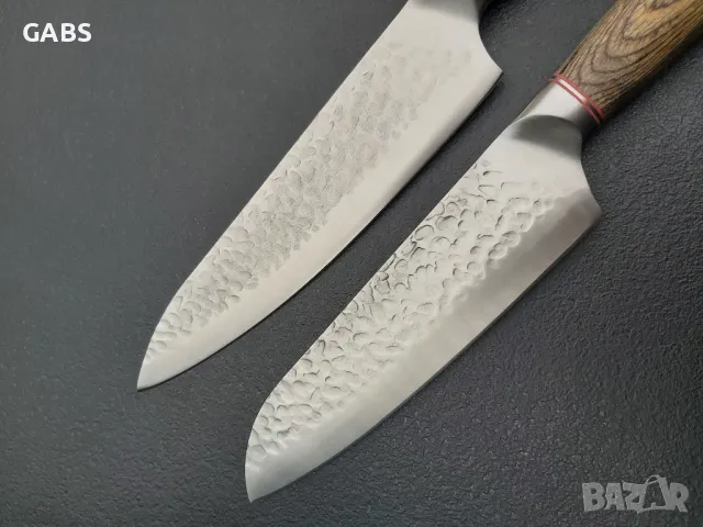 Готварски нож с дървена дръжка 2 модела,S122, снимка 3 - Ножове - 49749427