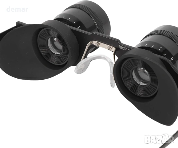 Носим бинокъл HD с 10-кратно увеличение и многофункционални сгъваеми очила, снимка 8 - Екипировка - 53826428