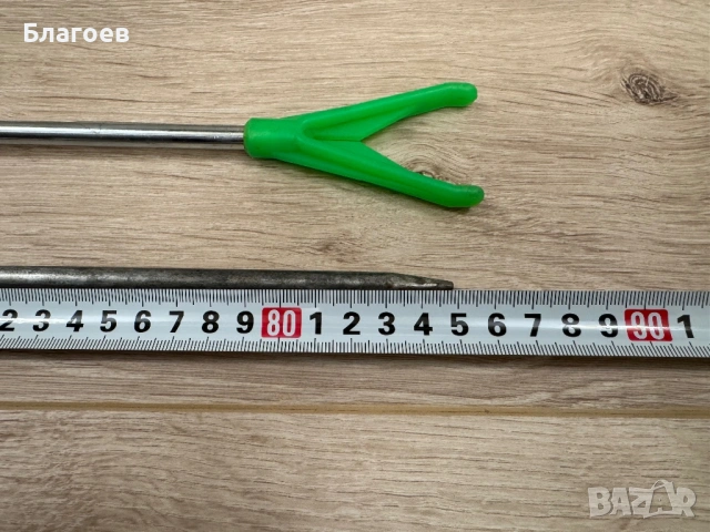 Алуминиево колче за риболов с накрайник, снимка 4 - Такъми - 53938179