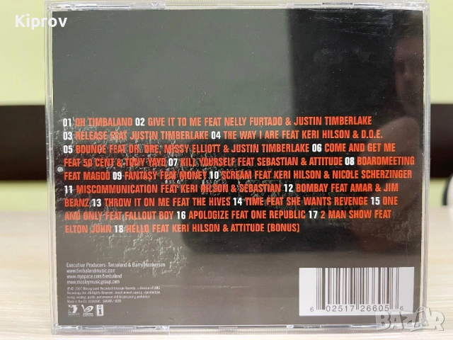 🎶 Timbaland – Shock Value (оригинален CD), снимка 4 - CD дискове - 53233375