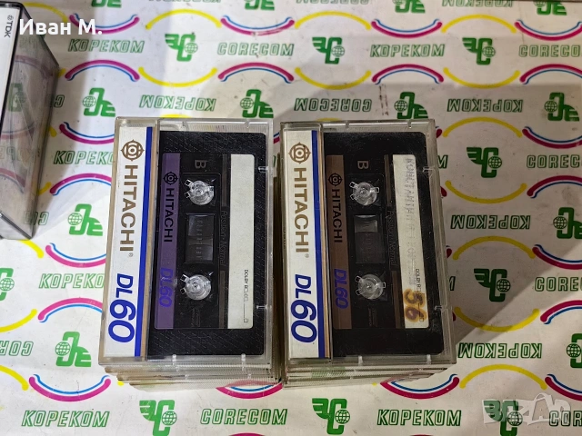 12 броя аудиокасети Hitachi 60 минутни , снимка 2 - Радиокасетофони, транзистори - 53033426