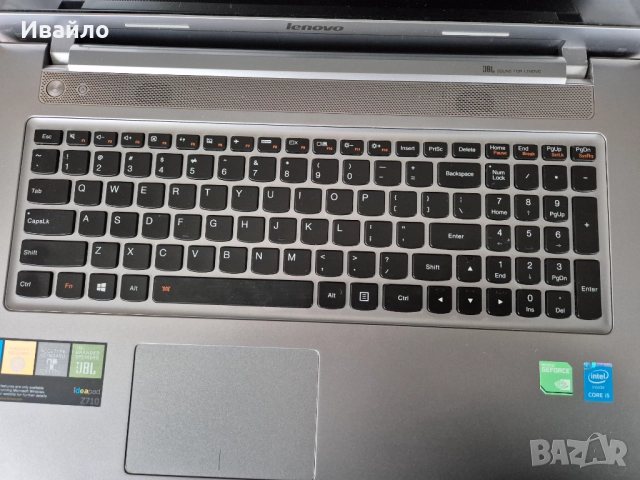 Лаптоп Lenovo IdeaPad Z710, снимка 2 - Лаптопи за дома - 52592553