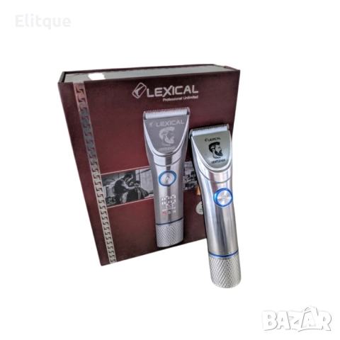 Акумулаторна машина Lexical LHC-5670 за коса и брада, 5W, 2200mAh, LCD дисплей, снимка 4 - Машинки за подстригване - 52870816