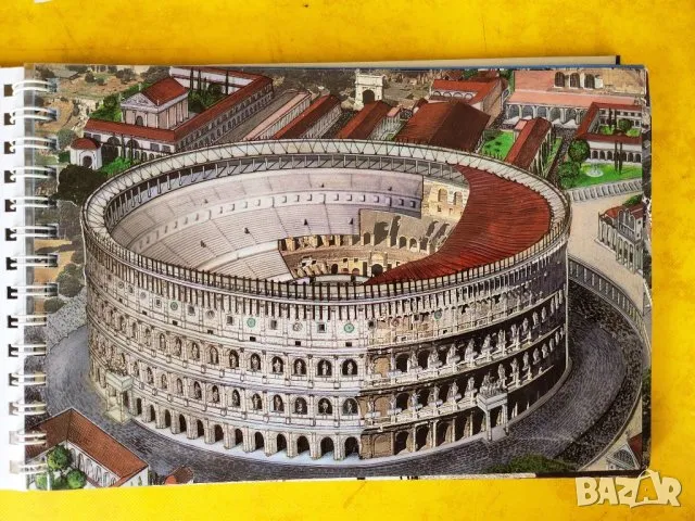 Рим и Ватикан - пътеводител-албум на руски / Рим-паметници преди и сега (накладки), англ.език + CD, снимка 2 - Енциклопедии, справочници - 33478887